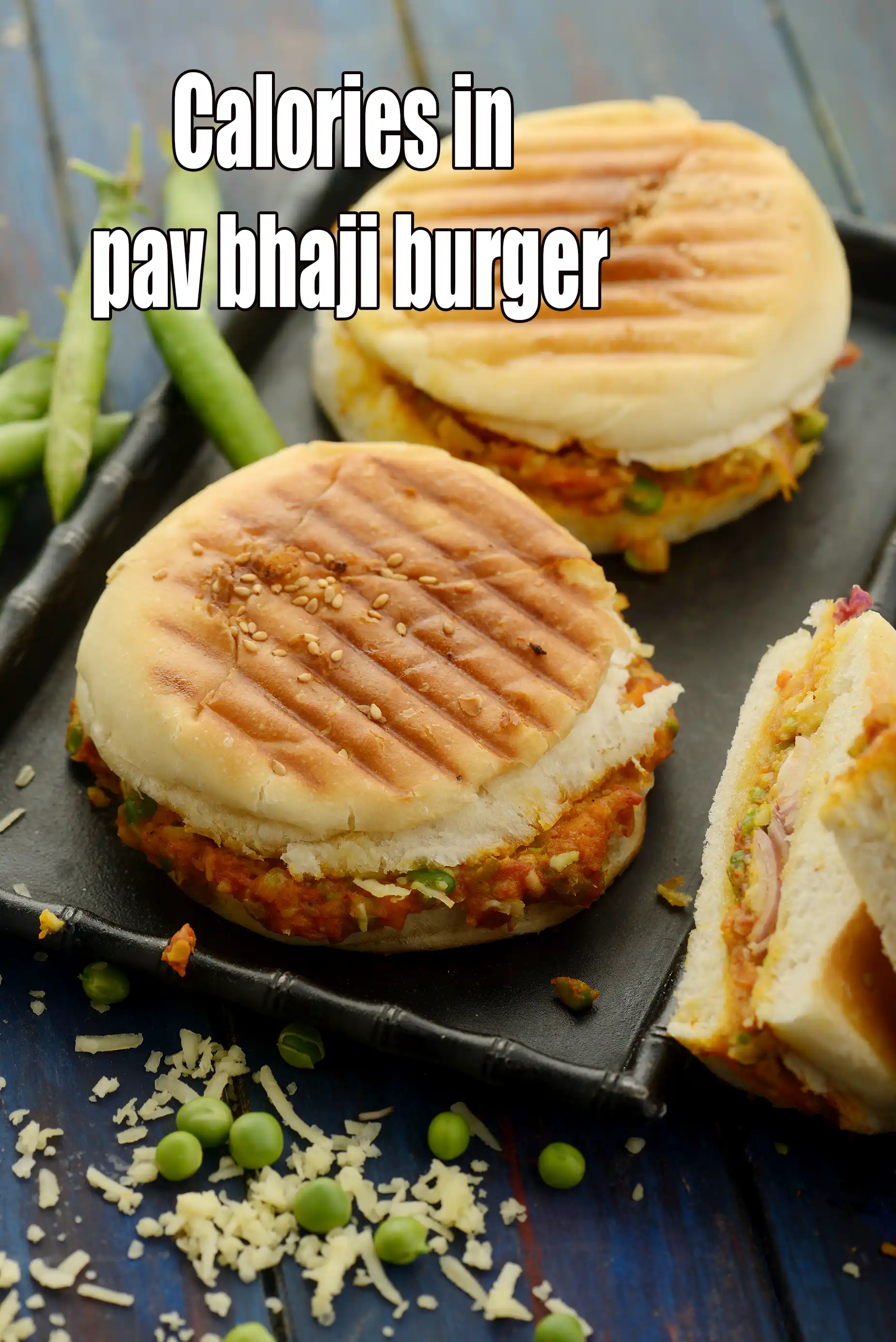 Calories in Pav Bhaji Burger