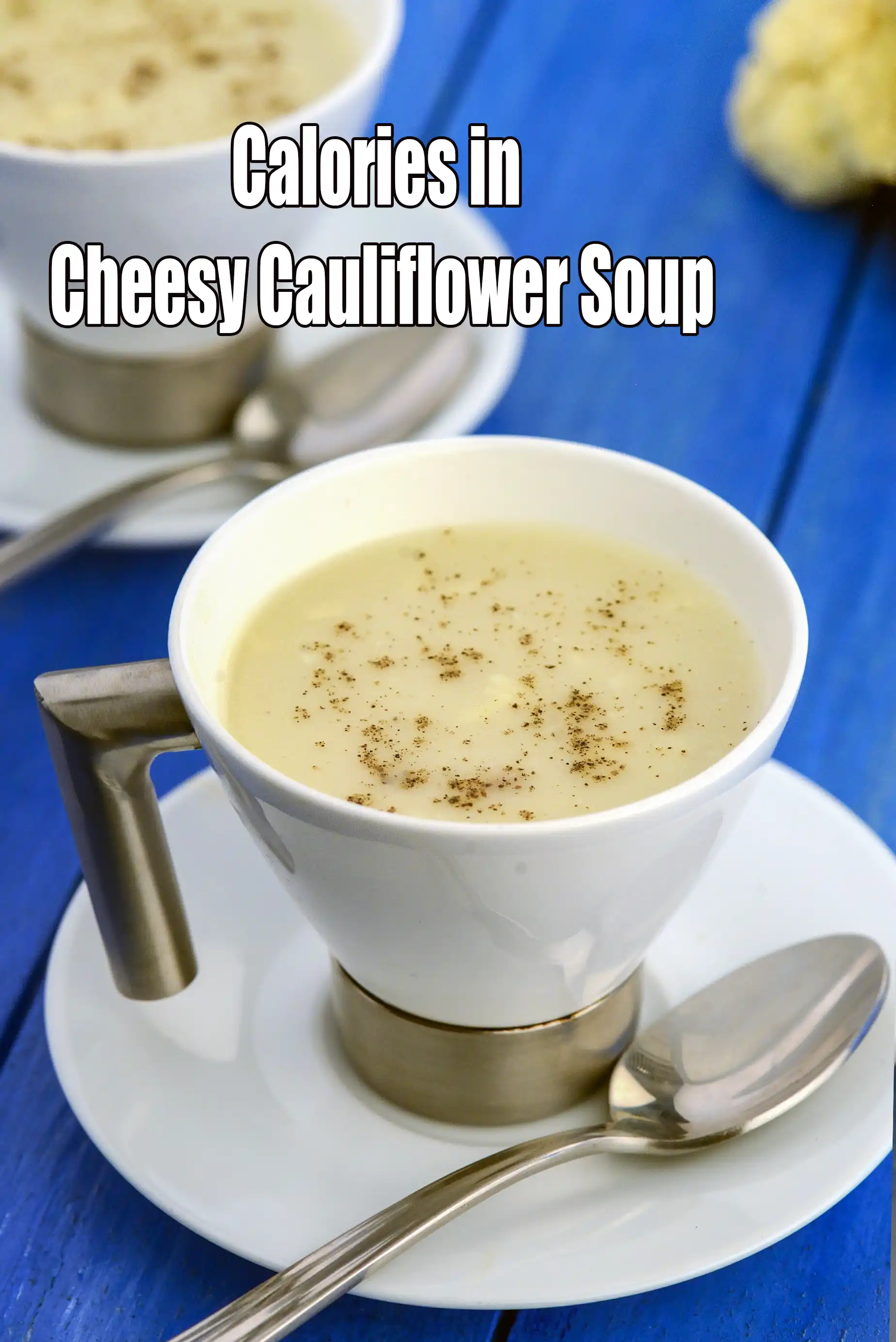 Cheesy Cauliflower Soup