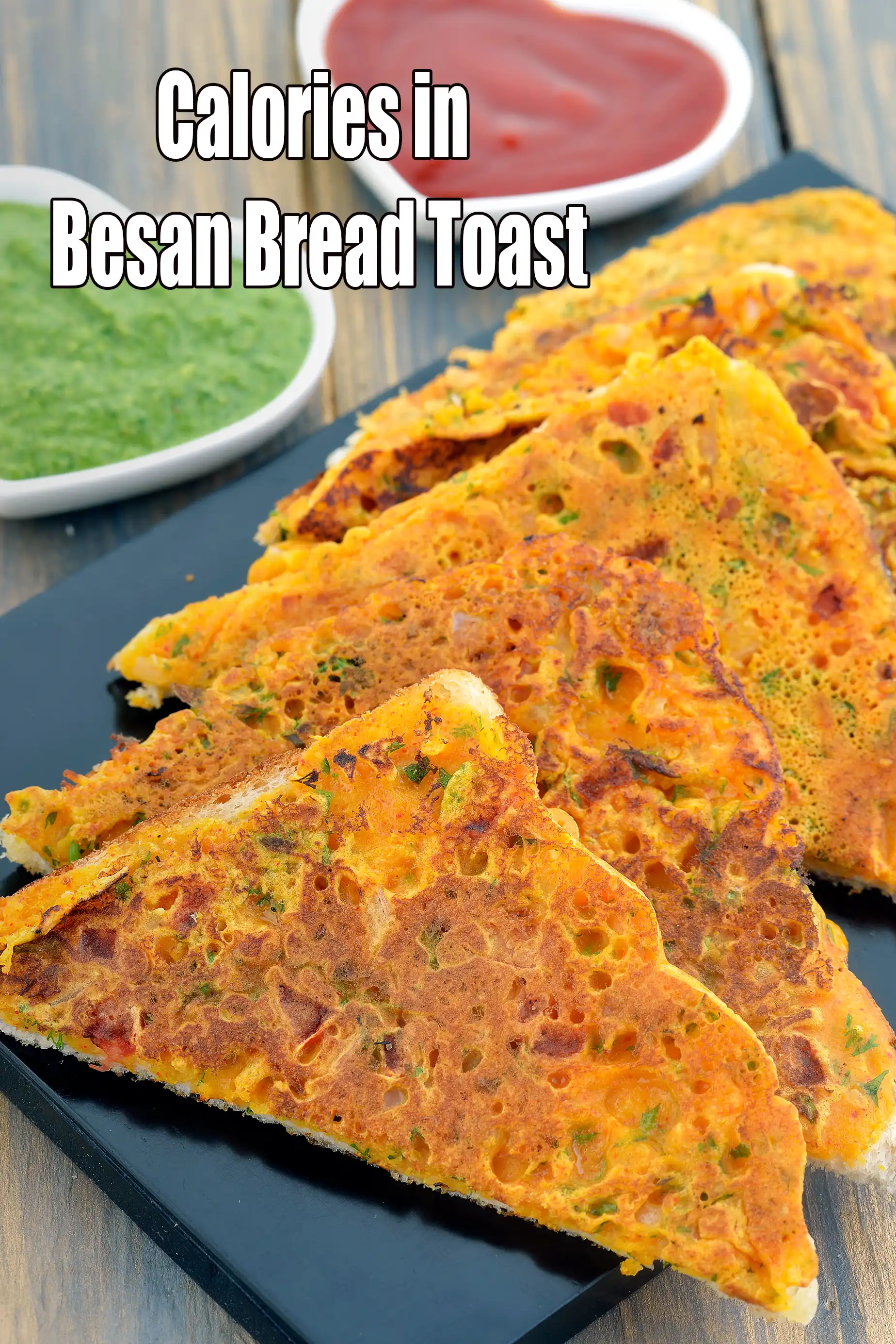 Besan Bread Toast, Tava Bread Toast