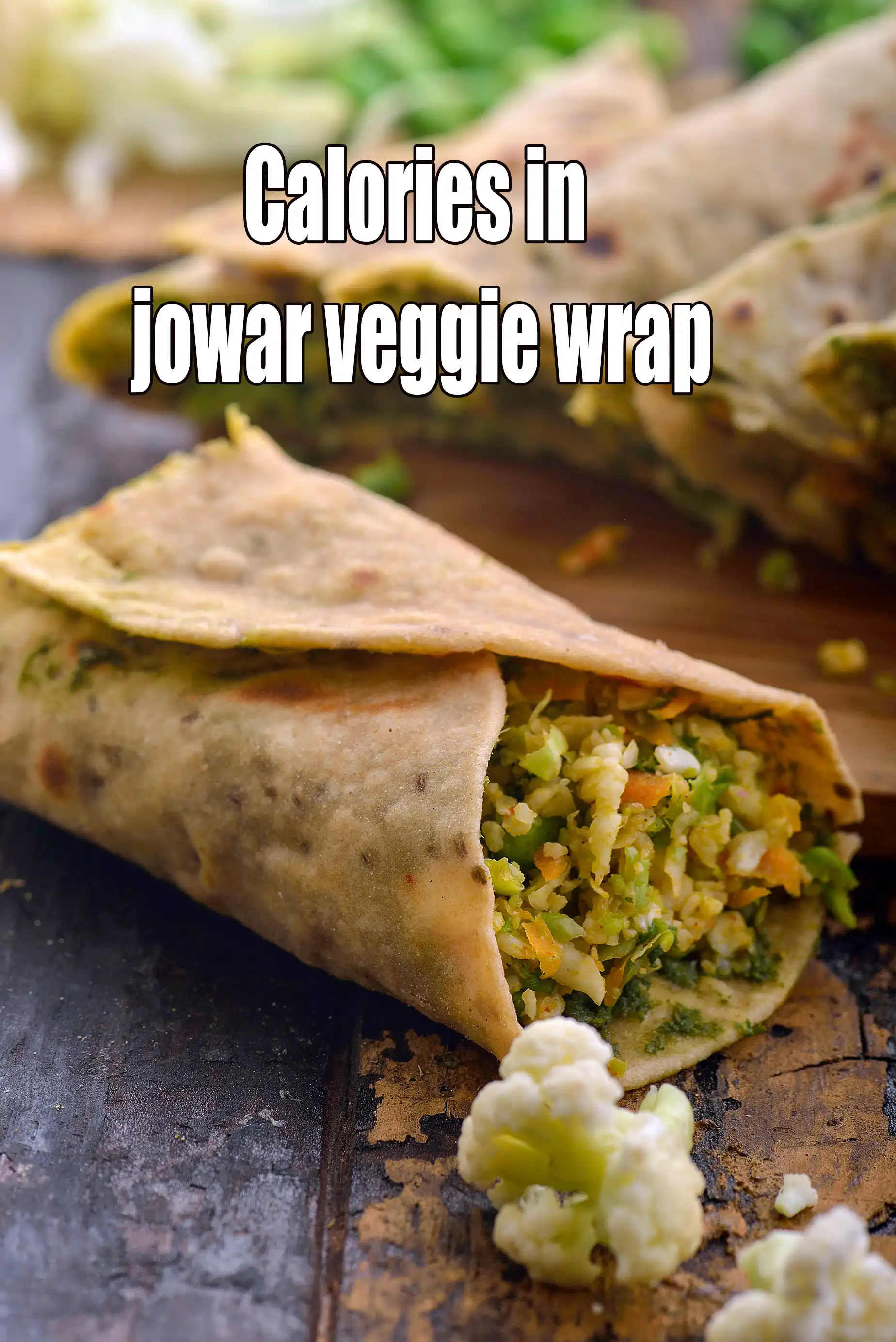 Jowar Veggie Wrap