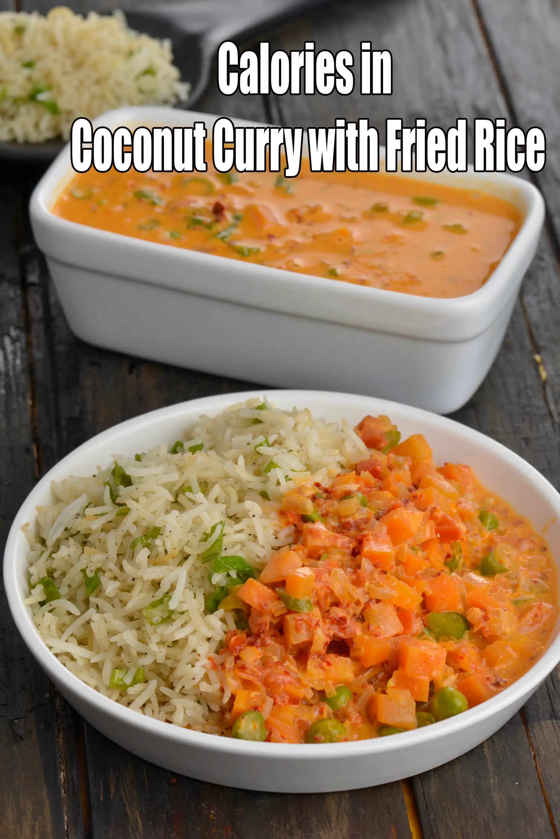 Calories in Coconut Curry with Fried Rice