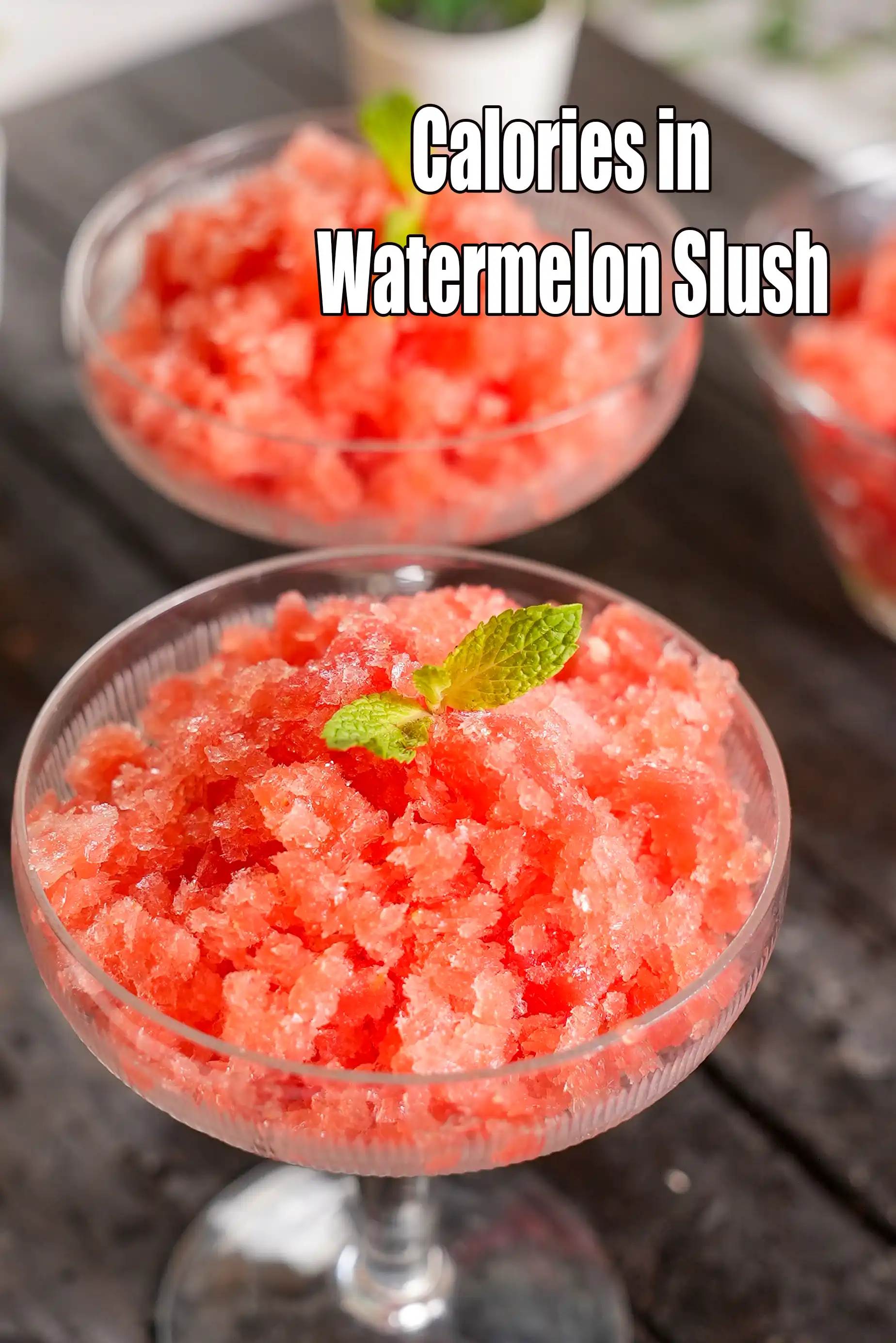 Watermelon Slush, Healthy Indian Watermelon Sorbet
