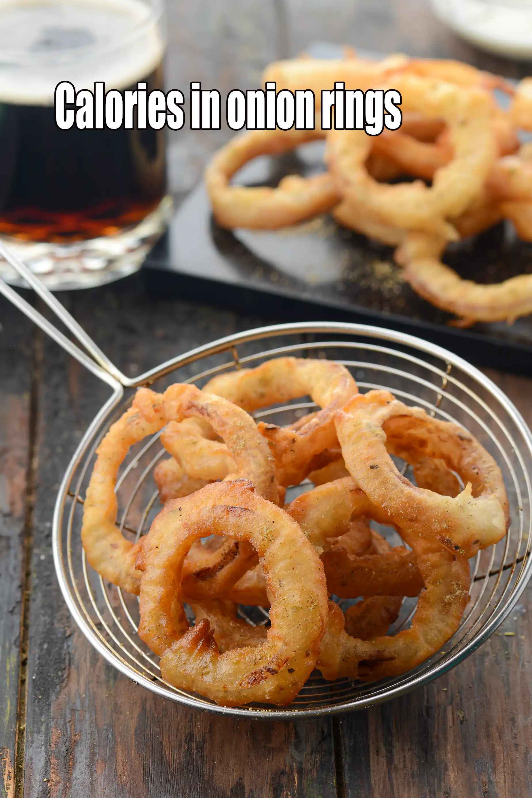 Onion Rings, Indian Style Crispy Onion Rings