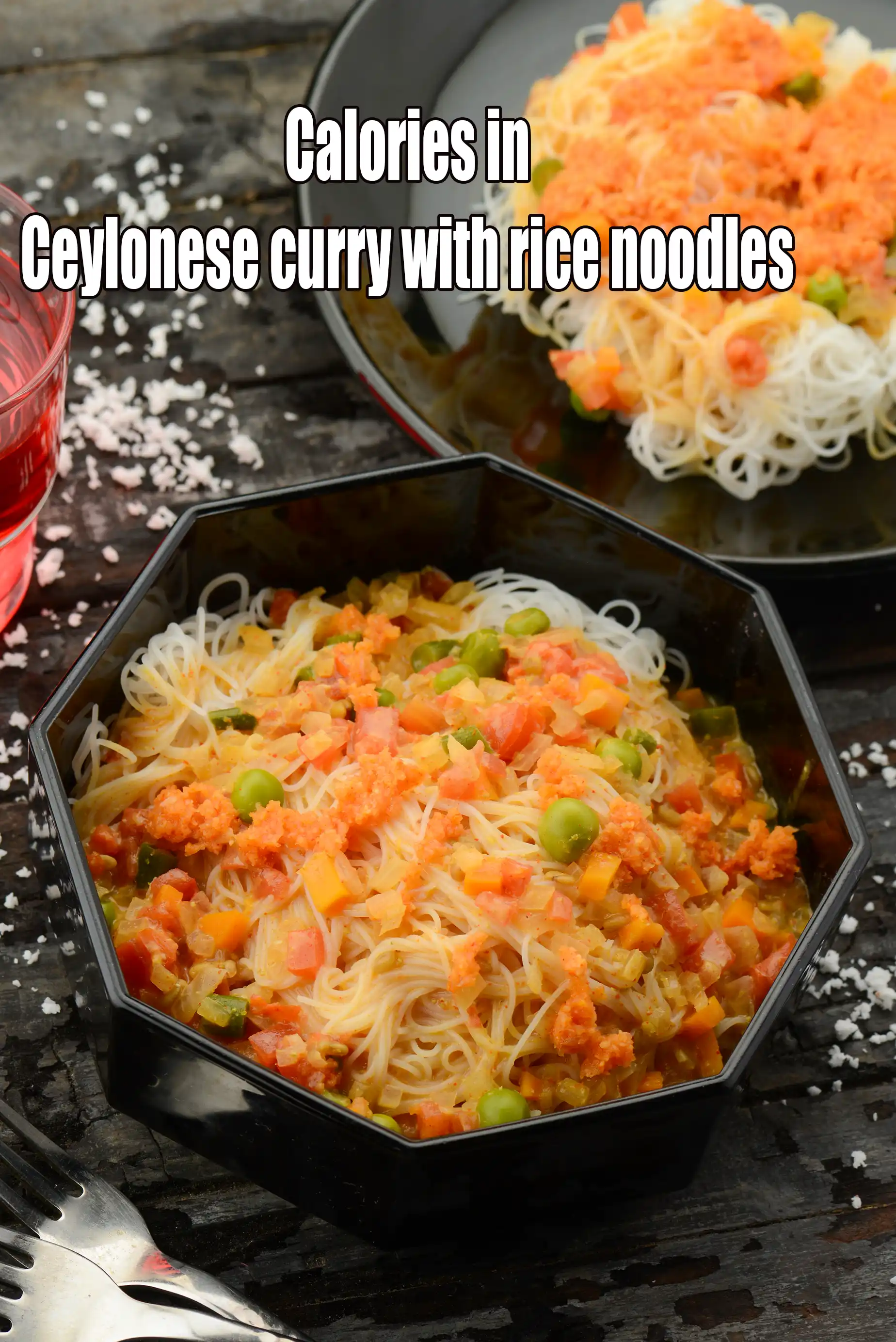 Ceylonese Curry with Rice Noodles