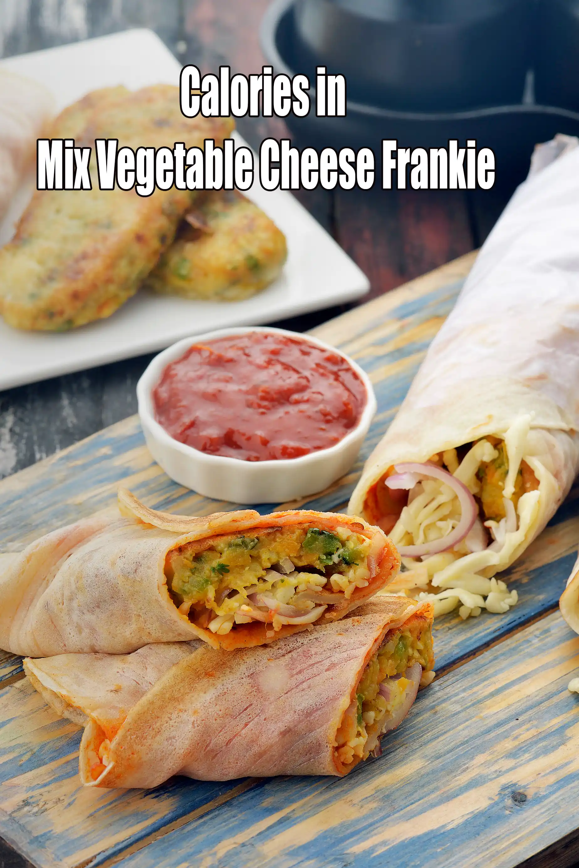 Calories in Mix Vegetable Cheese Frankie