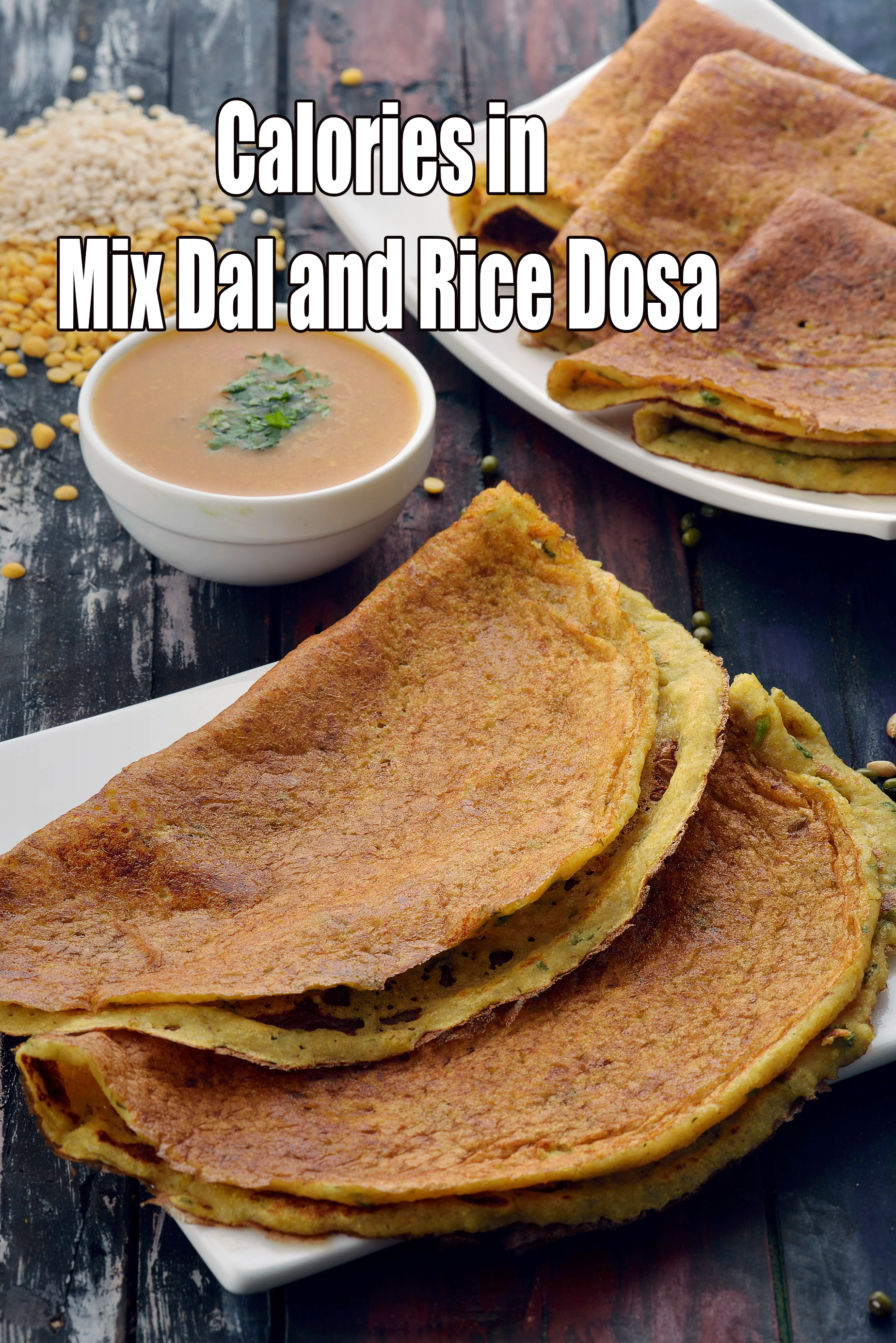 Mix Dal and Rice Dosa