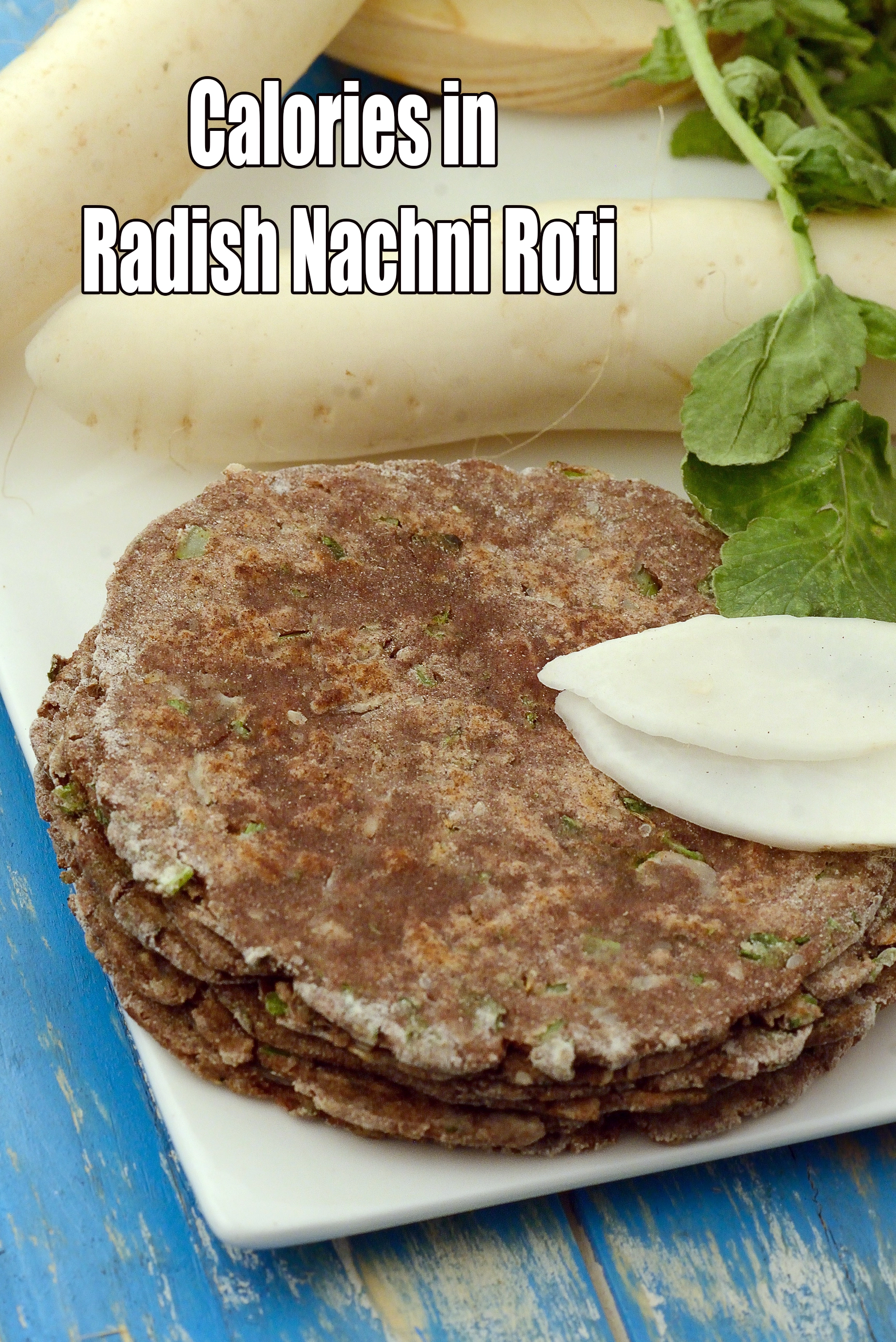 Radish Nachni Roti
