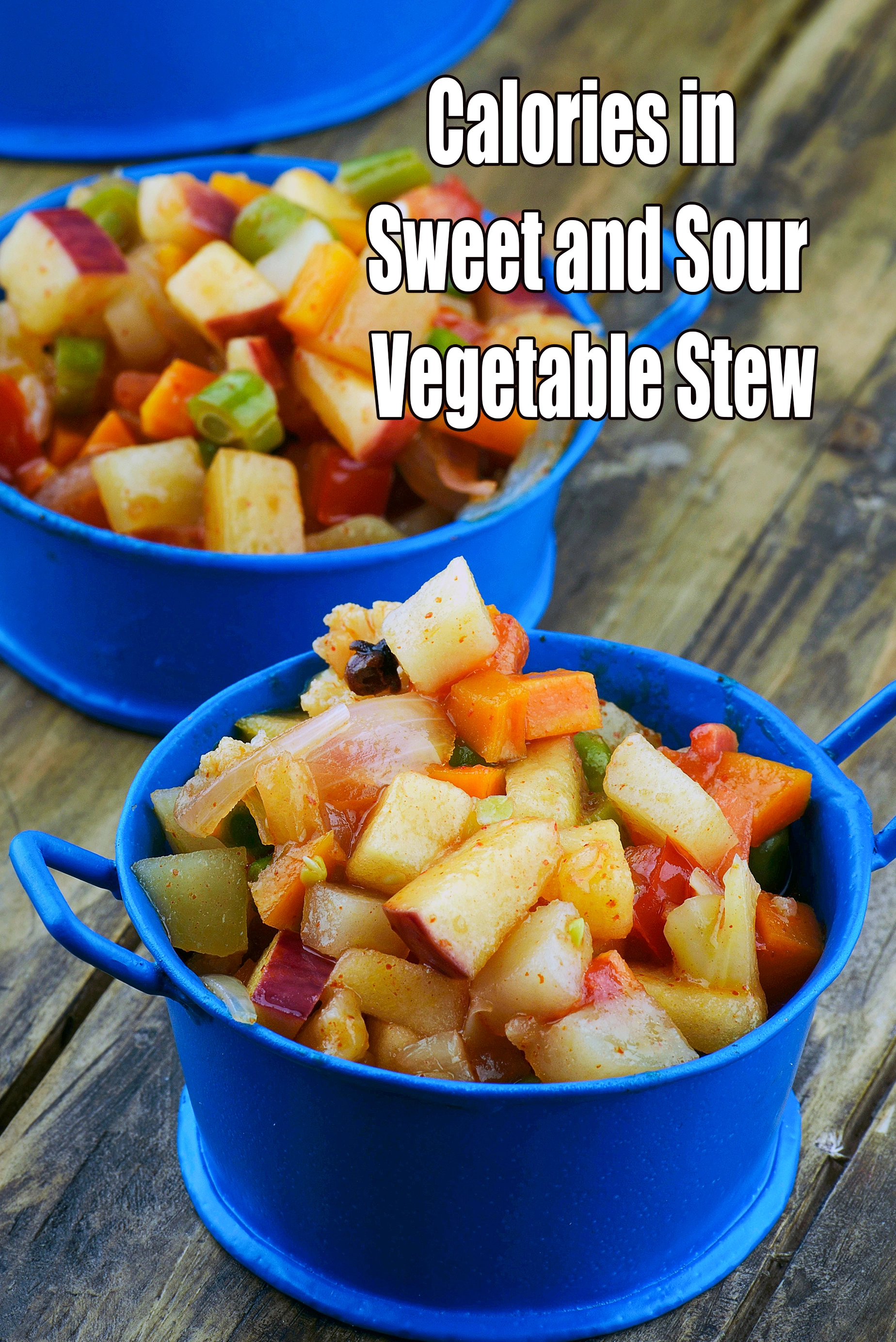 Sweet and Sour Vegetable Stew, Microwave Recipe