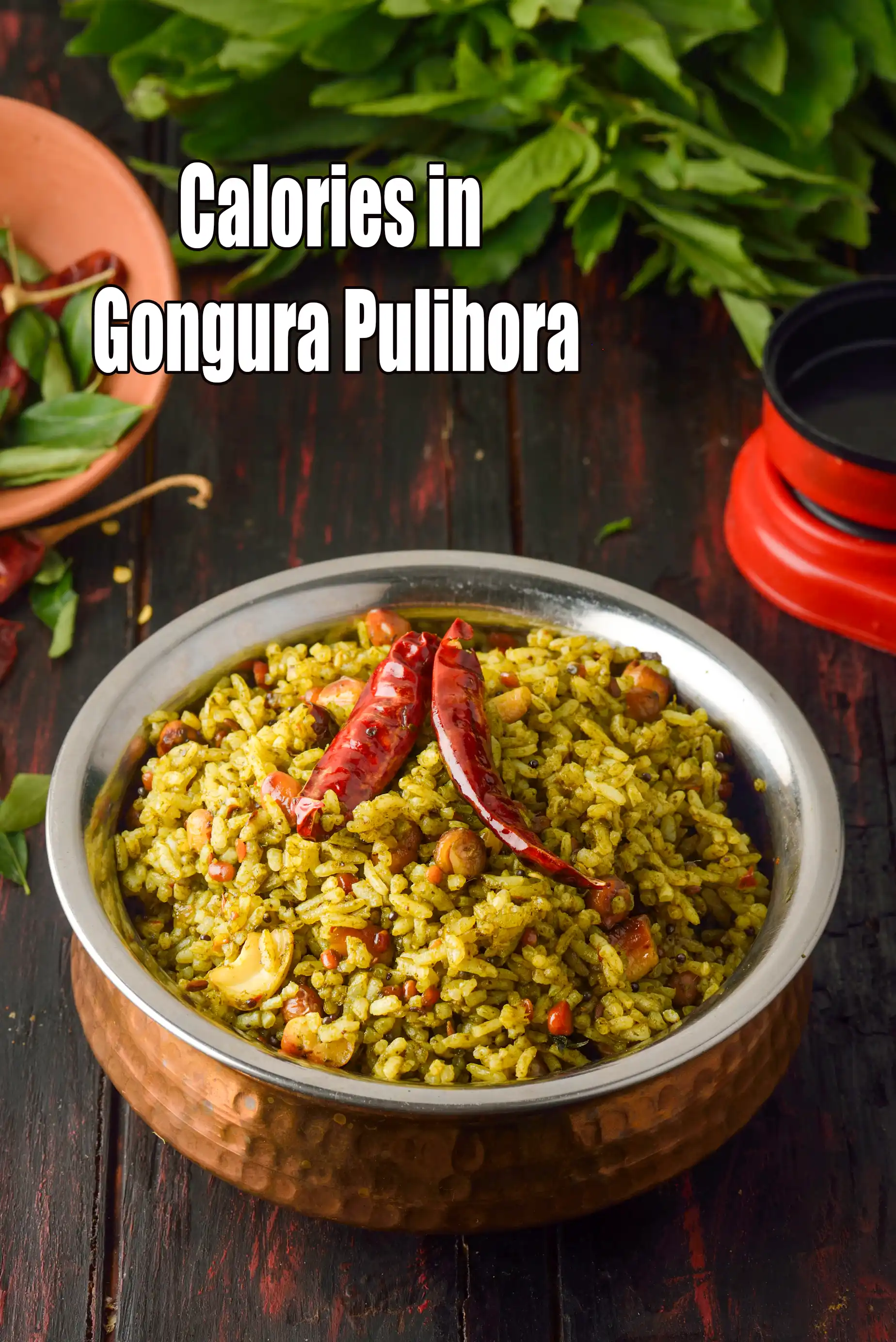 Calories in Gongura Pulihora Recipe, Andhra Style Pulao
