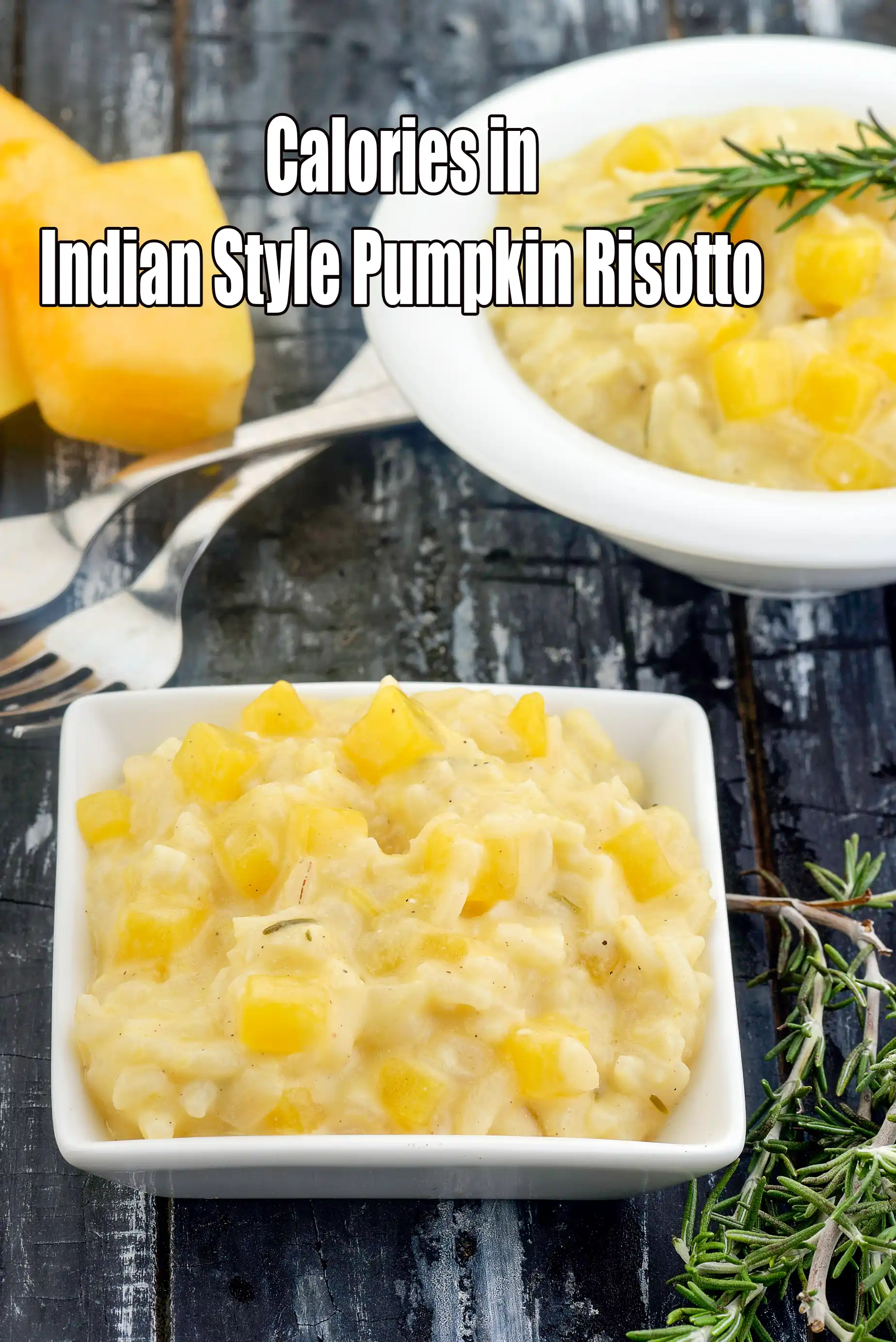 Calories in Creamy Pumpkin Risotto