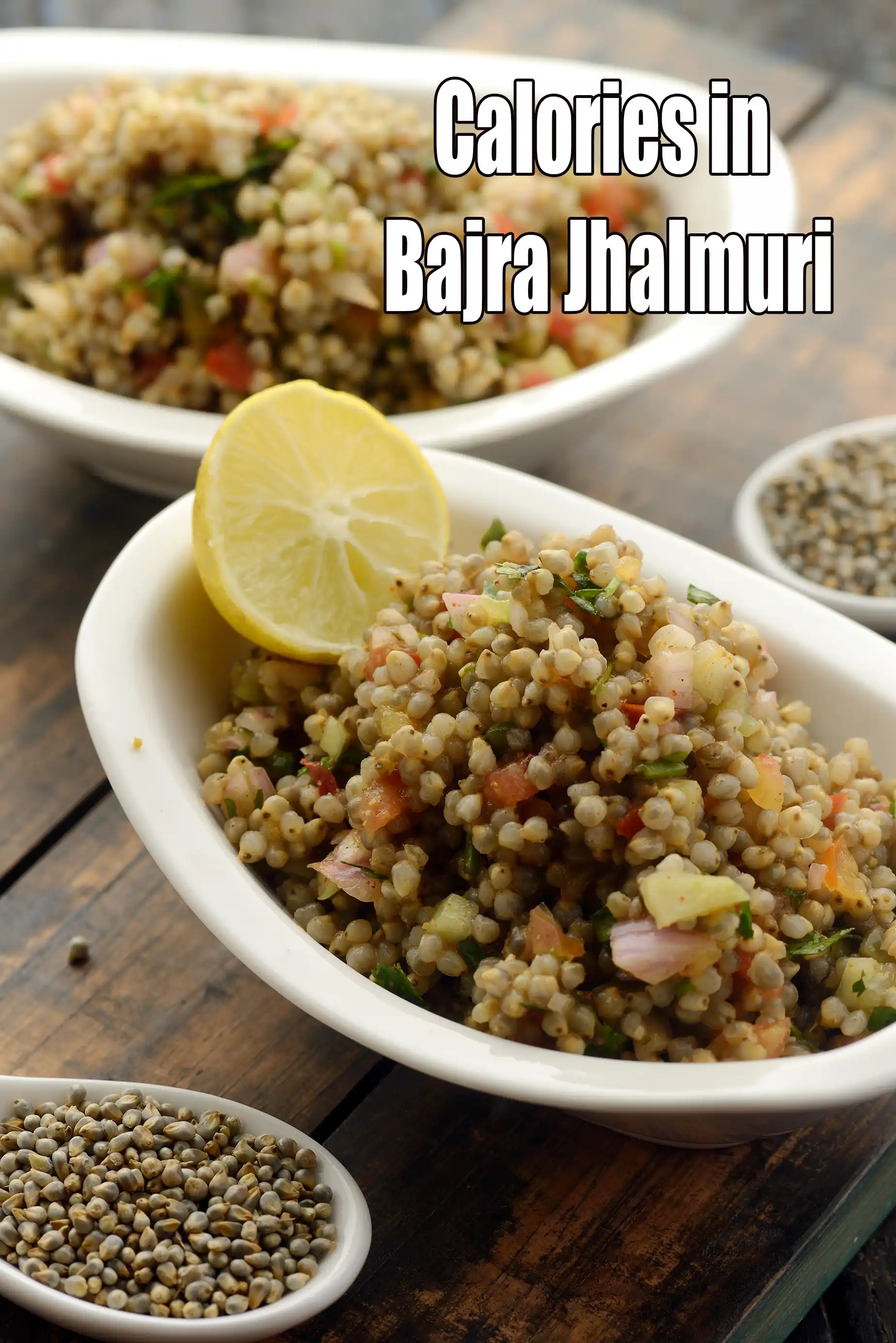 Calories in Bajra Jhalmuri, Healthy Bengali Jhalmuri