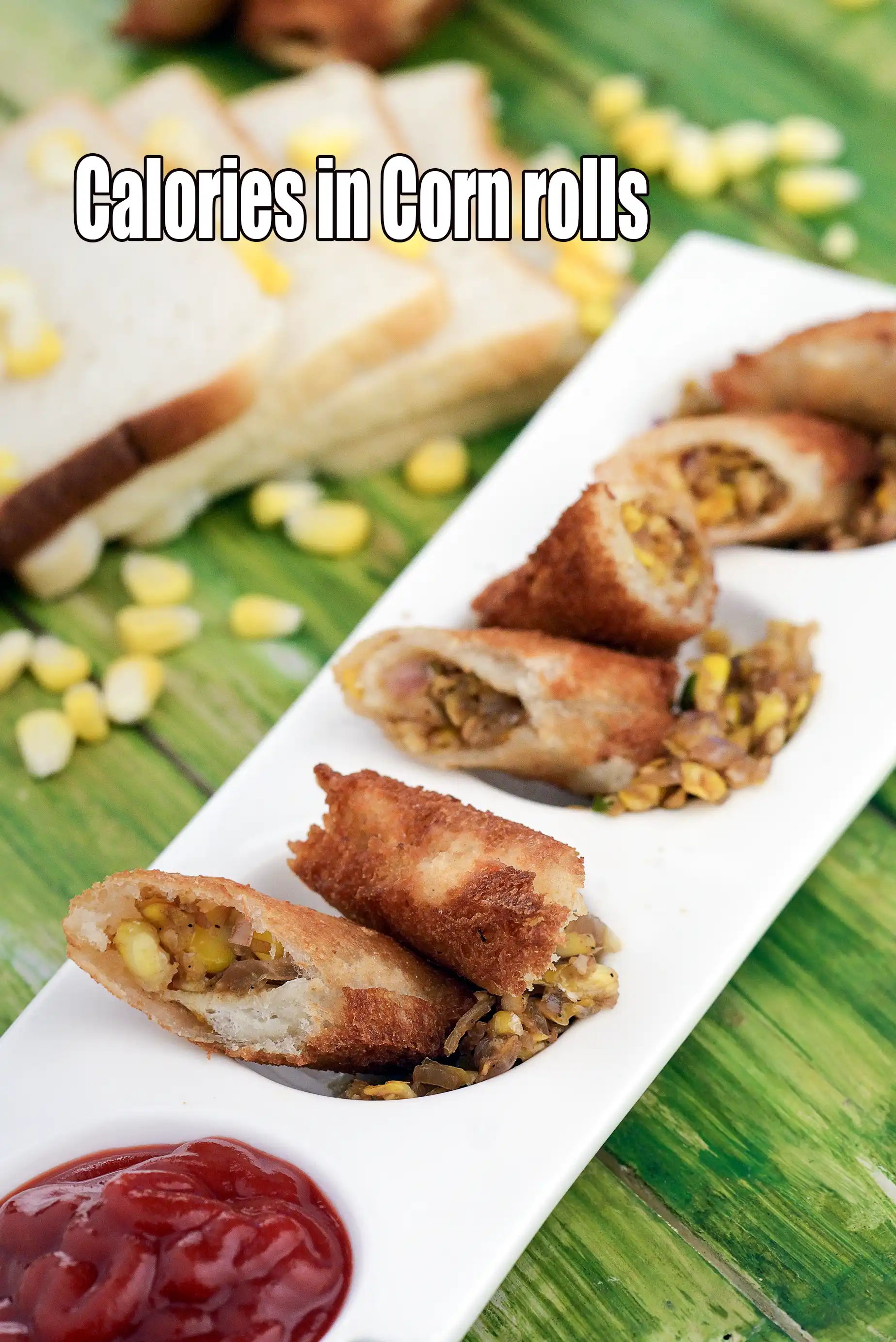 Calories in Corn Rolls