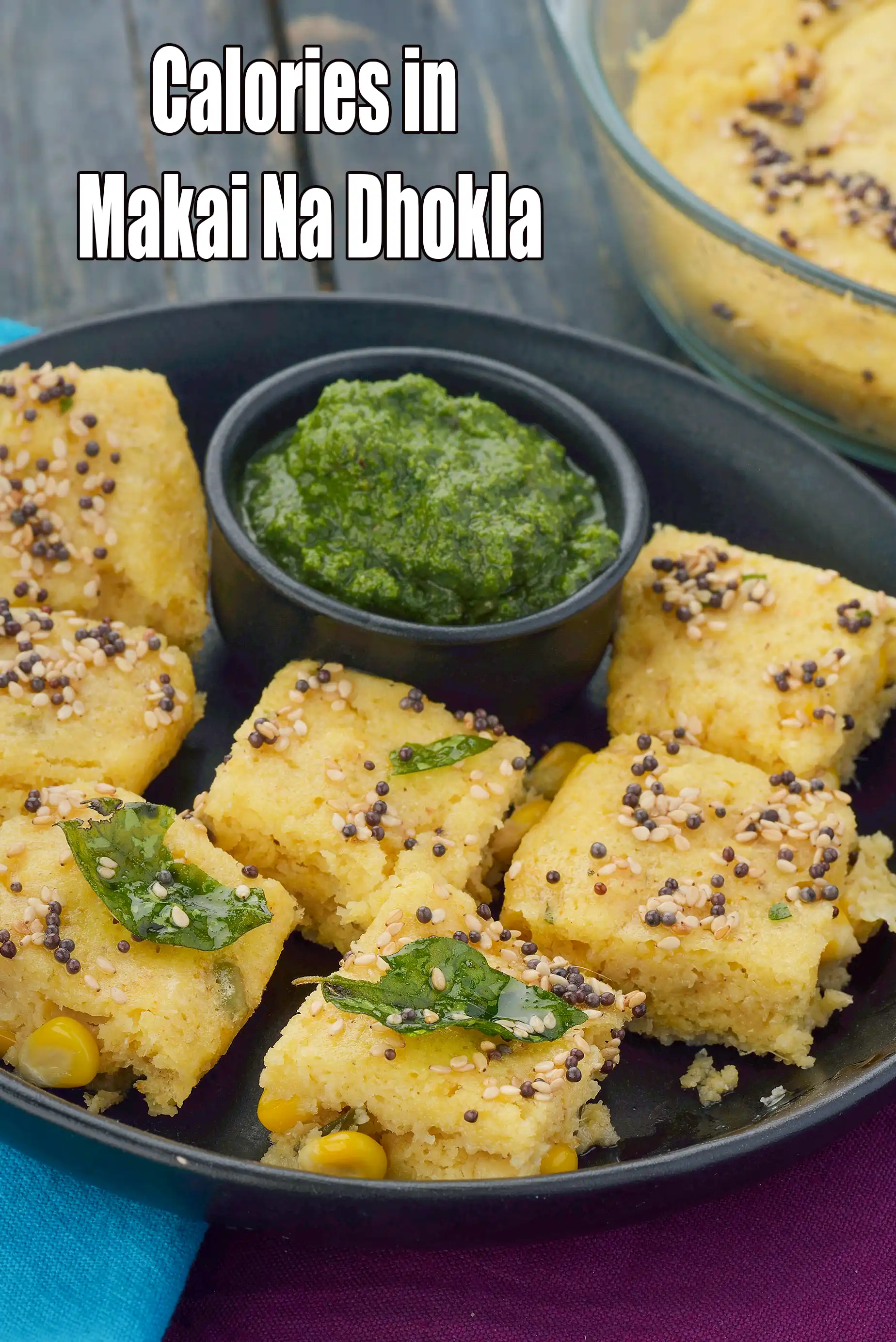 Makai Na Dhokla ( Microwave Recipe )