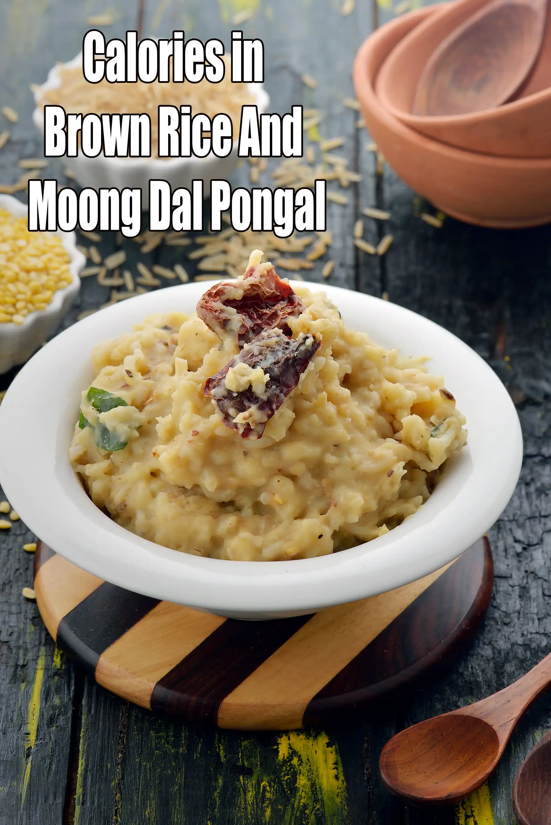 Brown Rice and Moong Dal Pongal, Low Salt Recipe