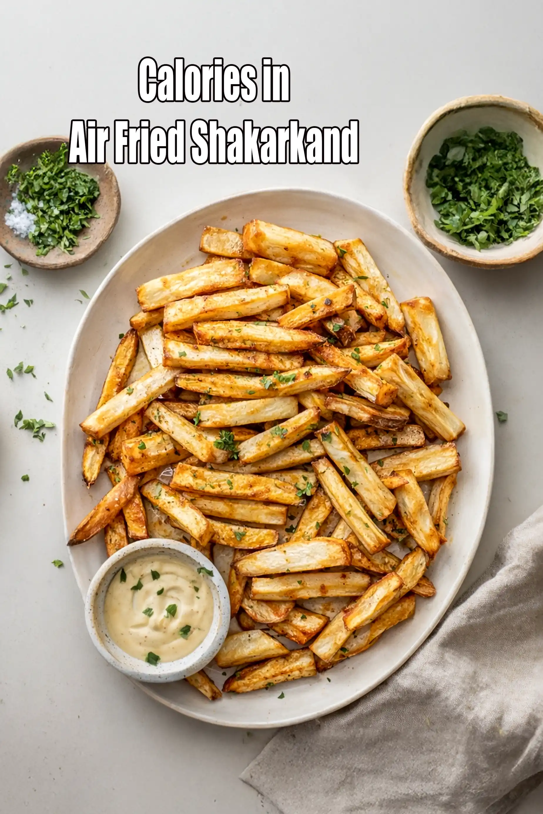 Calories in Air Fried Shakarkand – Nutrition Facts & Health Analysis