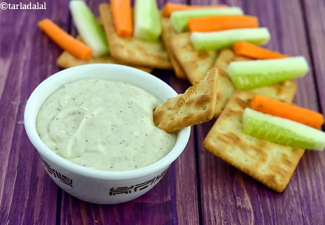 चीज़ी पेपर डिप रेसिपी | ५ मिनट इंडियन चीज डिप | चीज़ स्प्रेड डिप | Cheesy Pepper Dip, 5 Minute Indian Cheese Dip