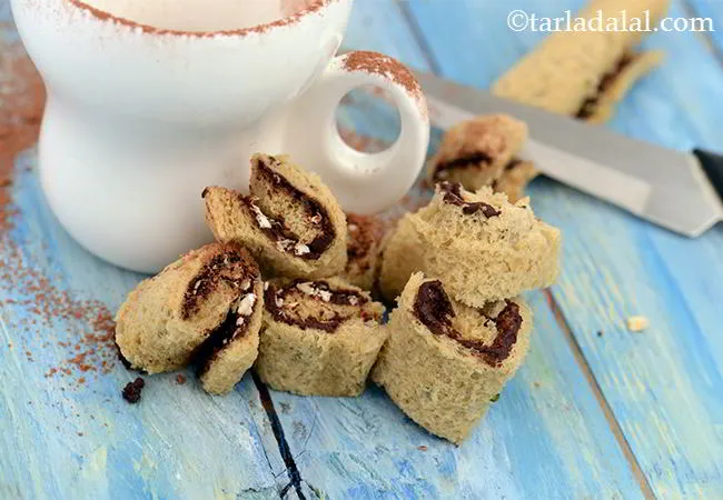 Chocolate Pinwheels, Diabetic Friendly Chocolate Pinwheels