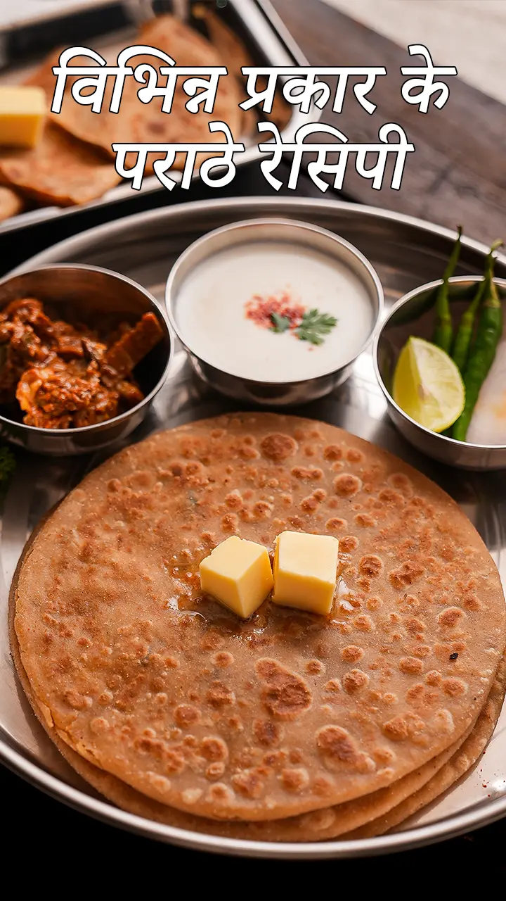 different kinds of parathas