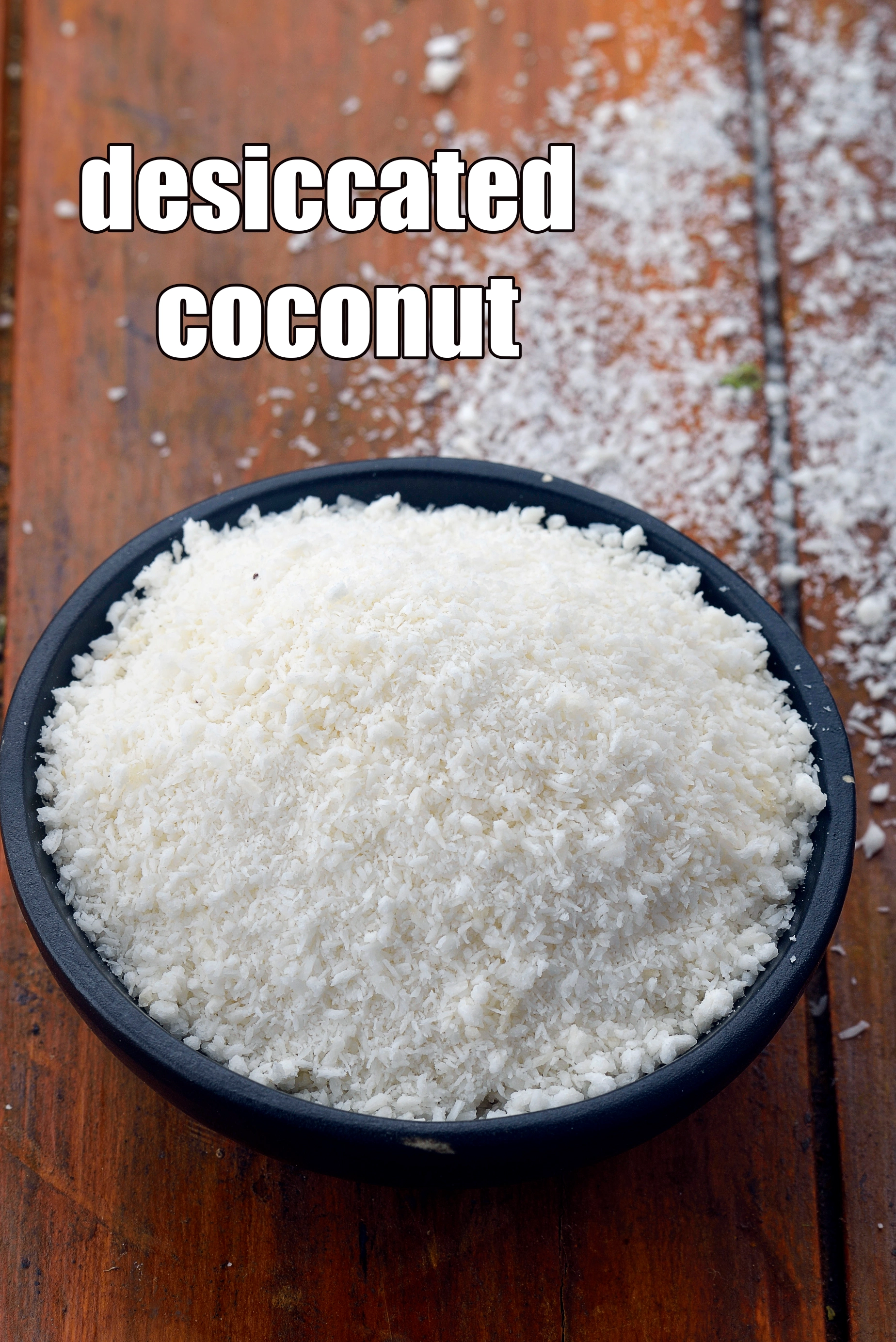desiccated coconut