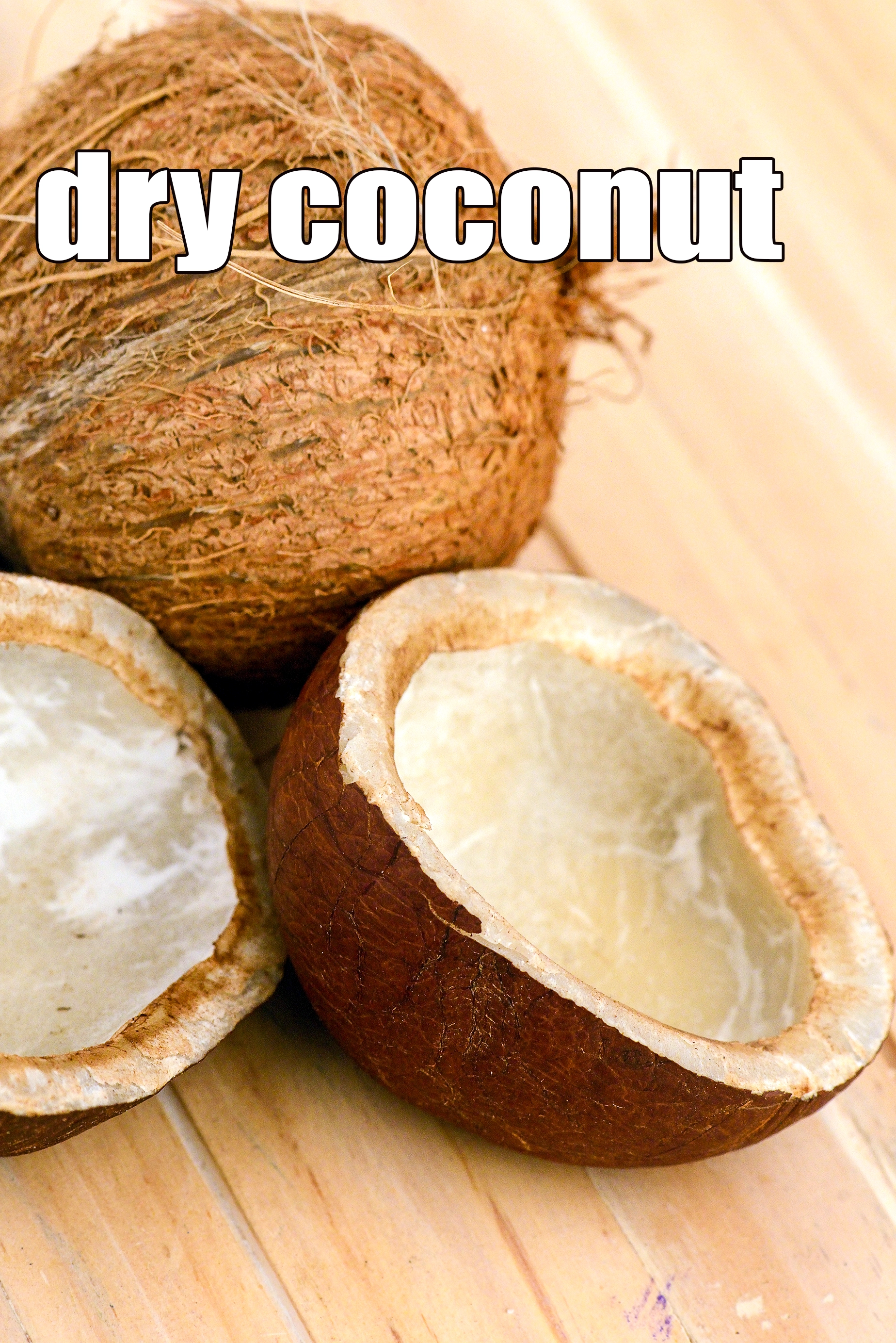 dry coconut