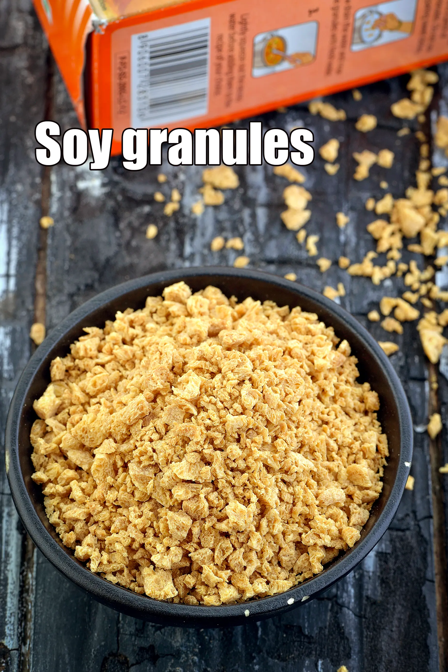 Soy granules