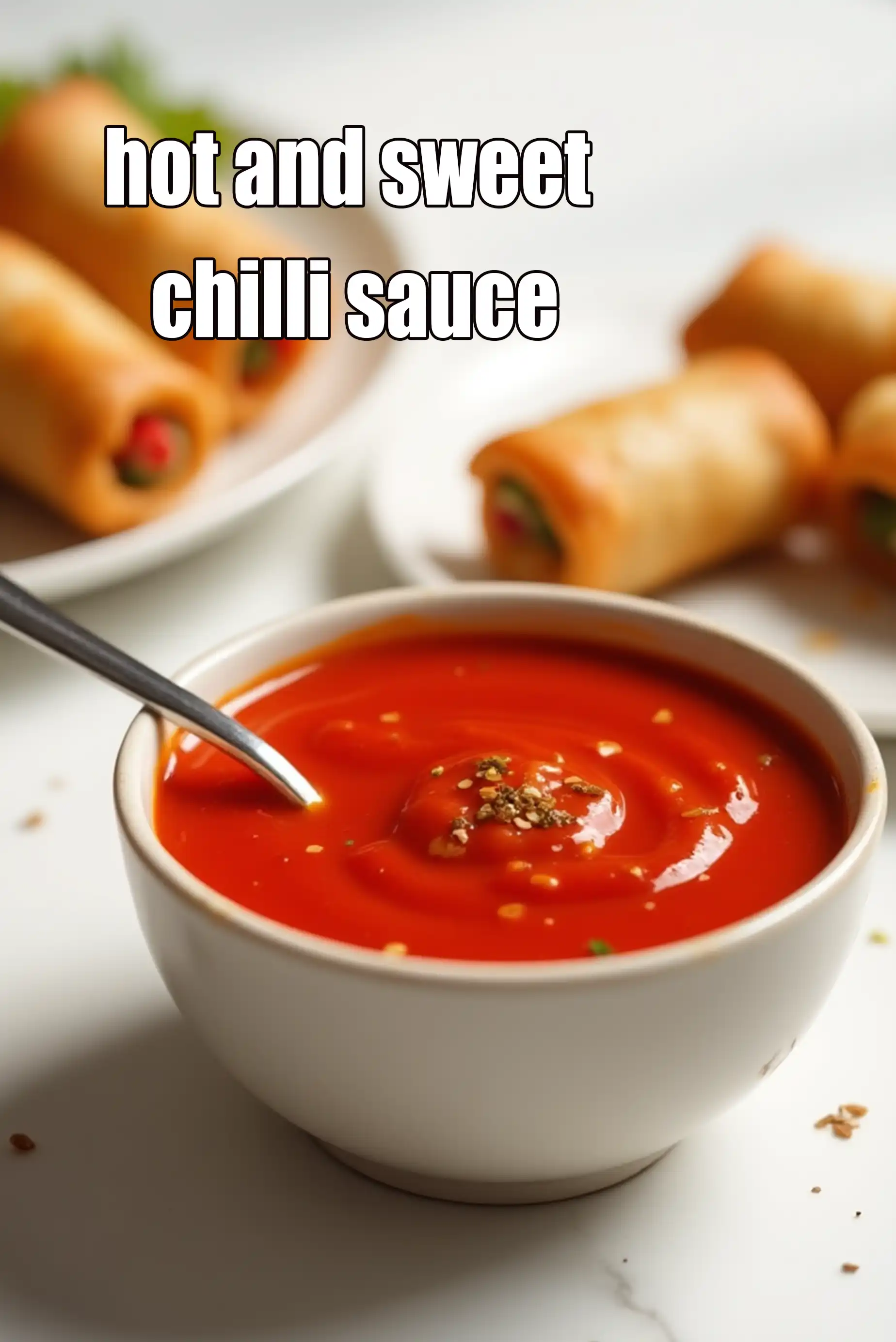 hot and sweet chilli sauce