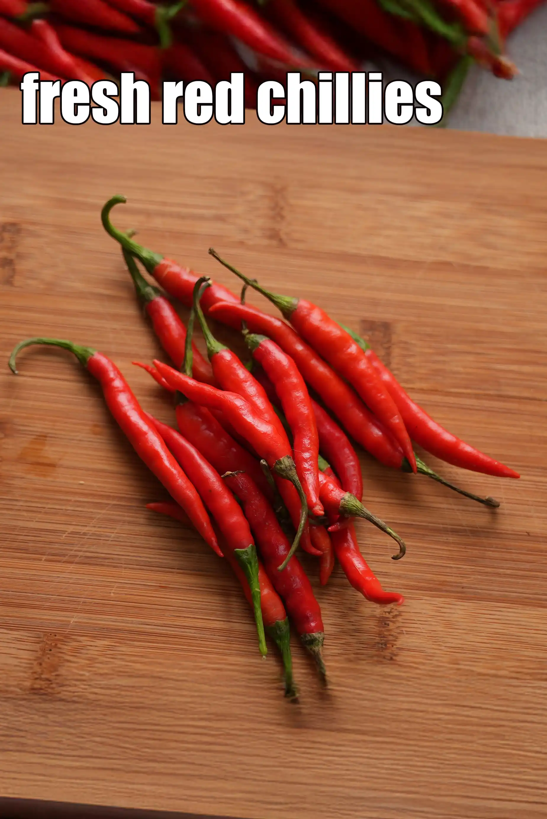 fresh red chillies
