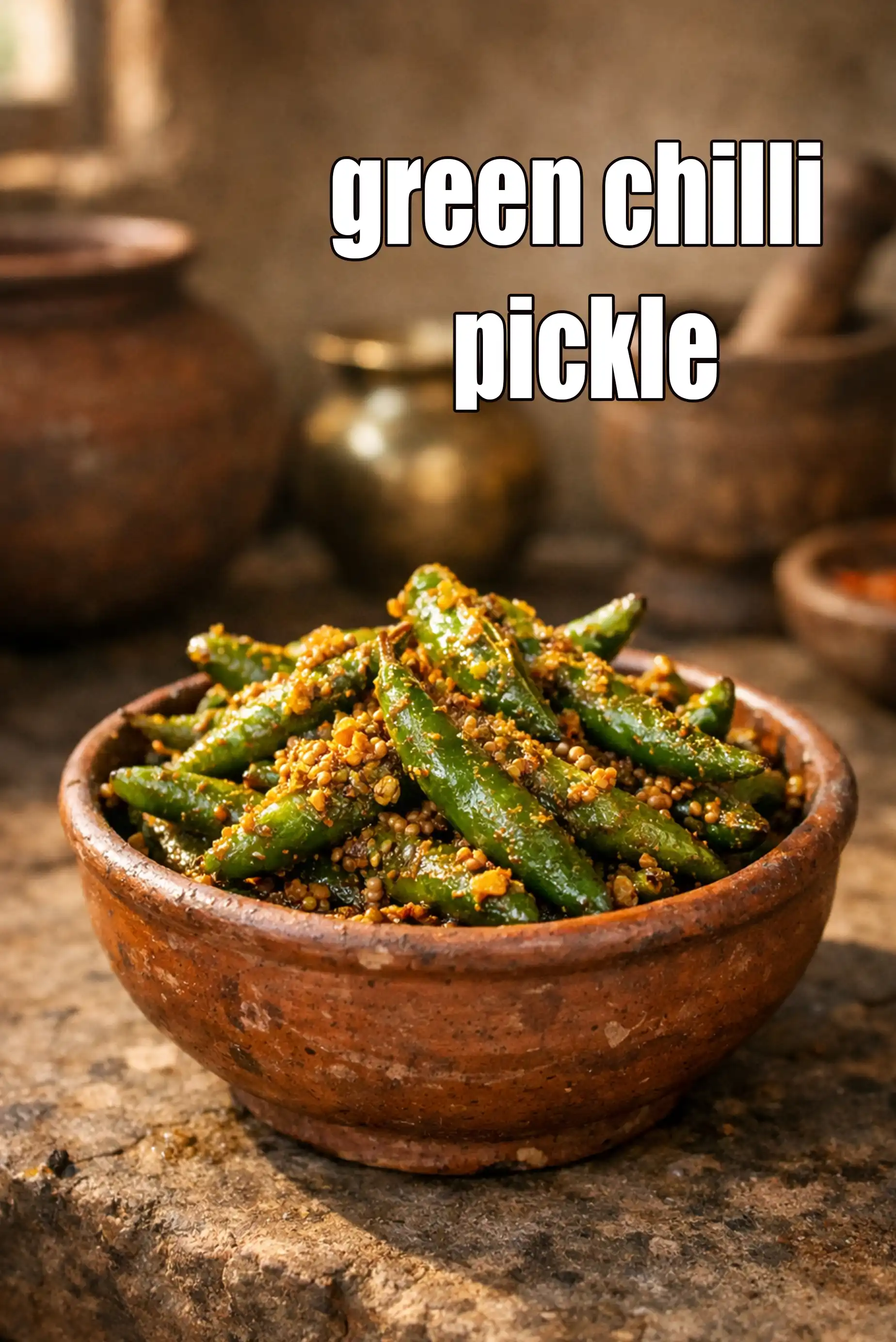 green chilli pickle
