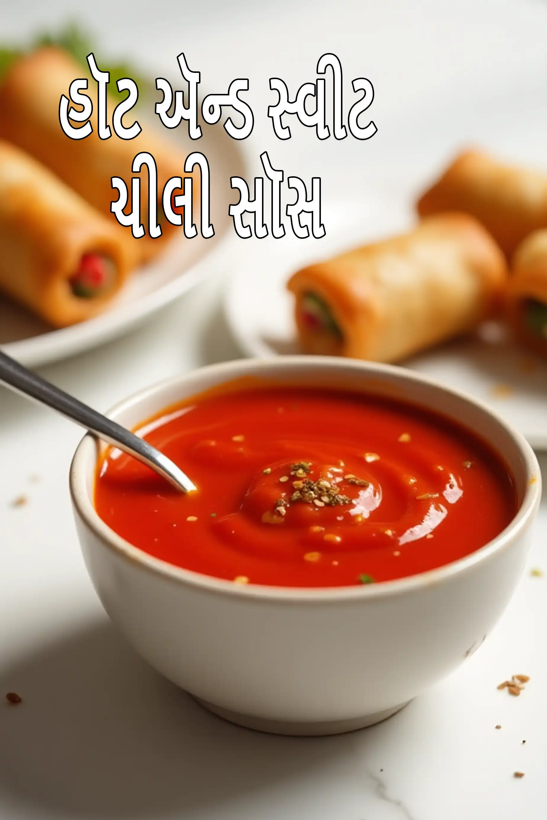 hot and sweet chilli sauce