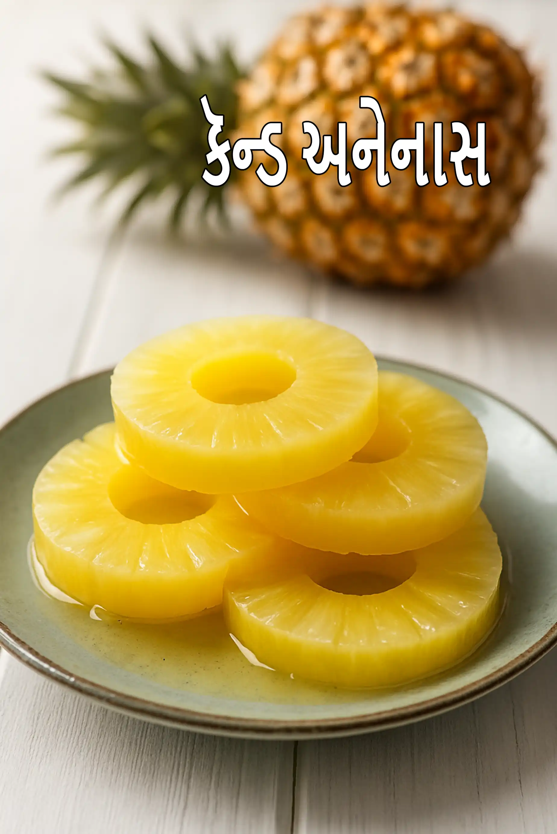 canned pineapple