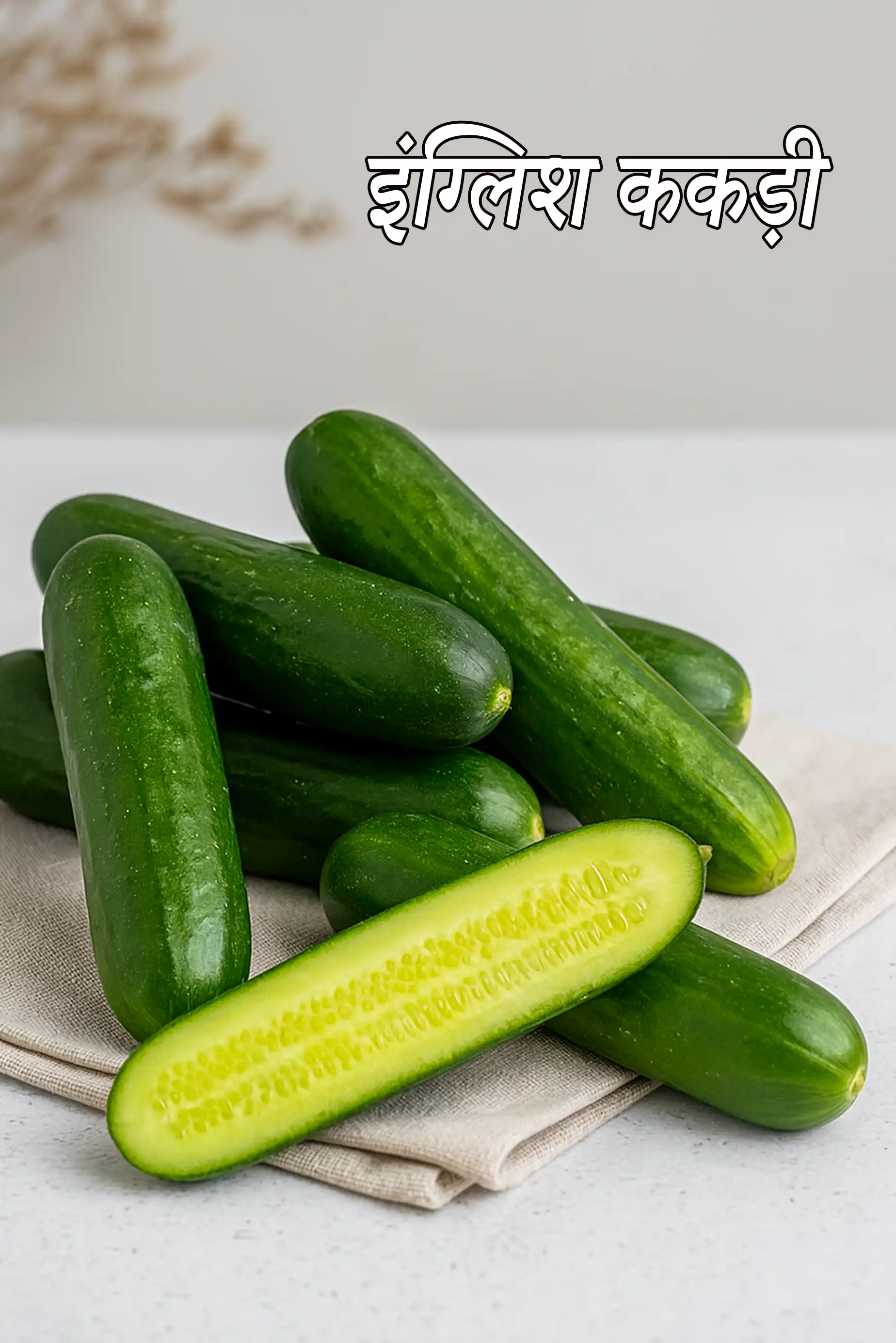 What is English cucumber? glossary, uses, recipes, benefits