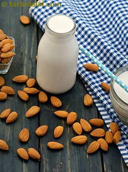 unsweetened almond milk