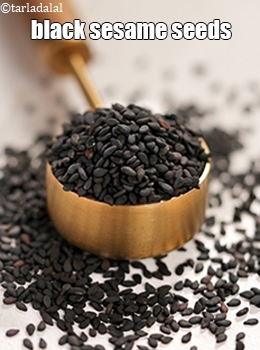 black sesame seeds