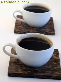 black coffee