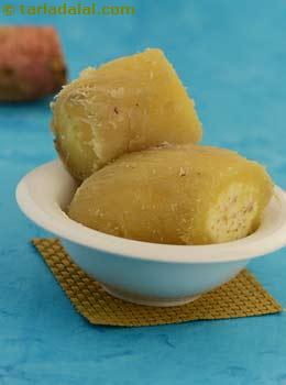 boiled sweet potato