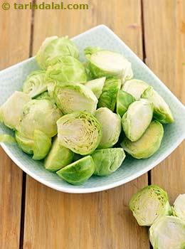 Brussels sprouts halves
