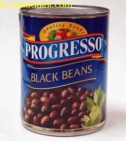 canned black beans