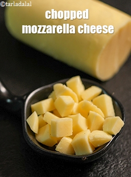 chopped mozzarella cheese