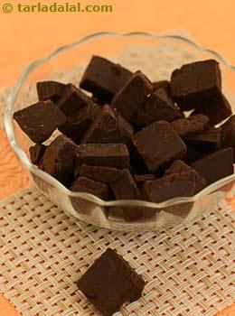 chopped dark chocolate