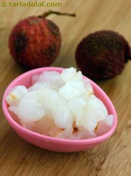 chopped lychee