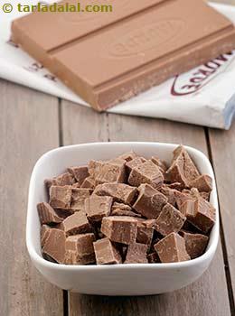 chopped milk chocolate