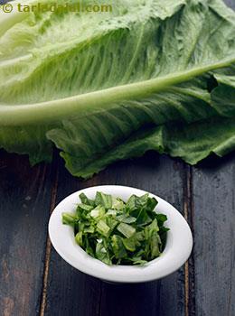 chopped romaine lettuce