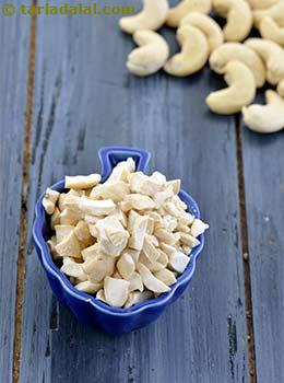 Chopped cashew nut