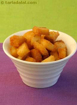 fried bread croutons