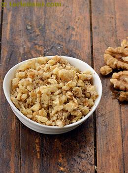 crushed walnuts
