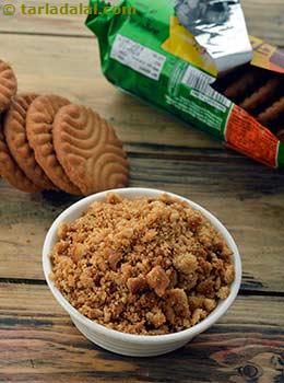 crushed coconut biscuit