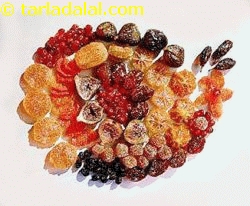crystallised fruits