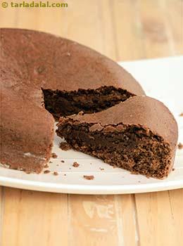 eggless chocolate sponge cake