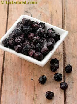 frozen blueberry