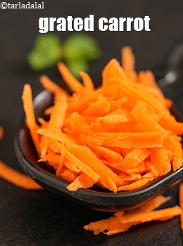grated carrot